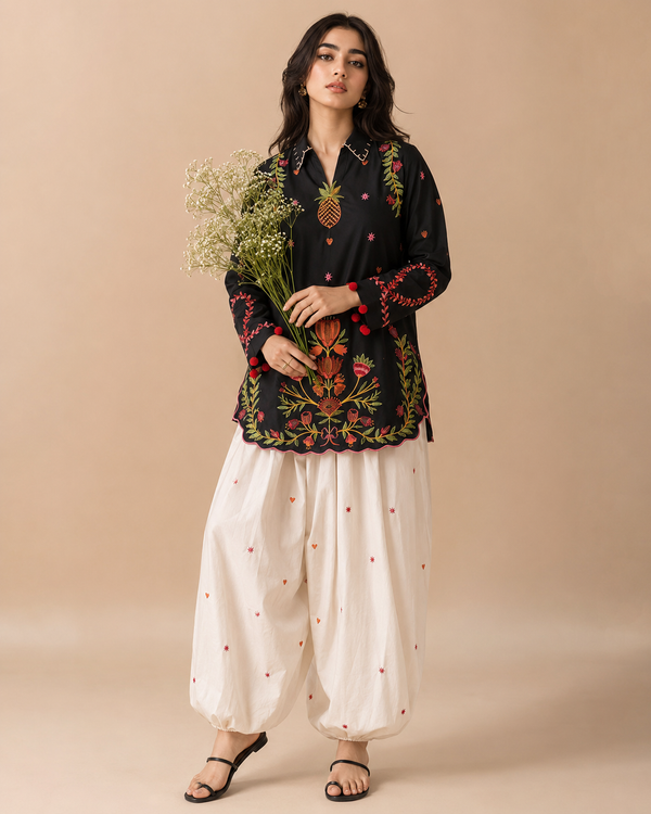 Pablo Embroidered Co-ord Set