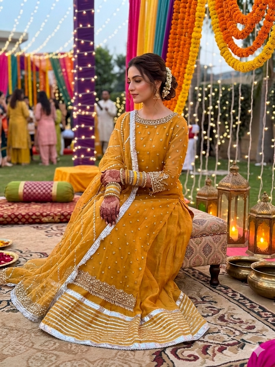 Ishqia Maxi 4-Piece Dress — Heavily Embellished | PRE-ORDER