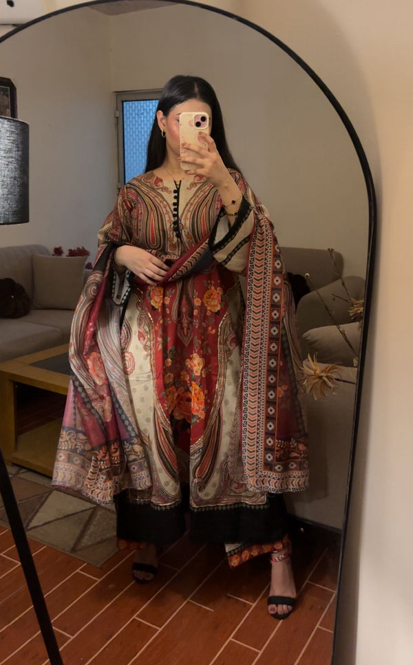 Noor-e-Rust Kaftan