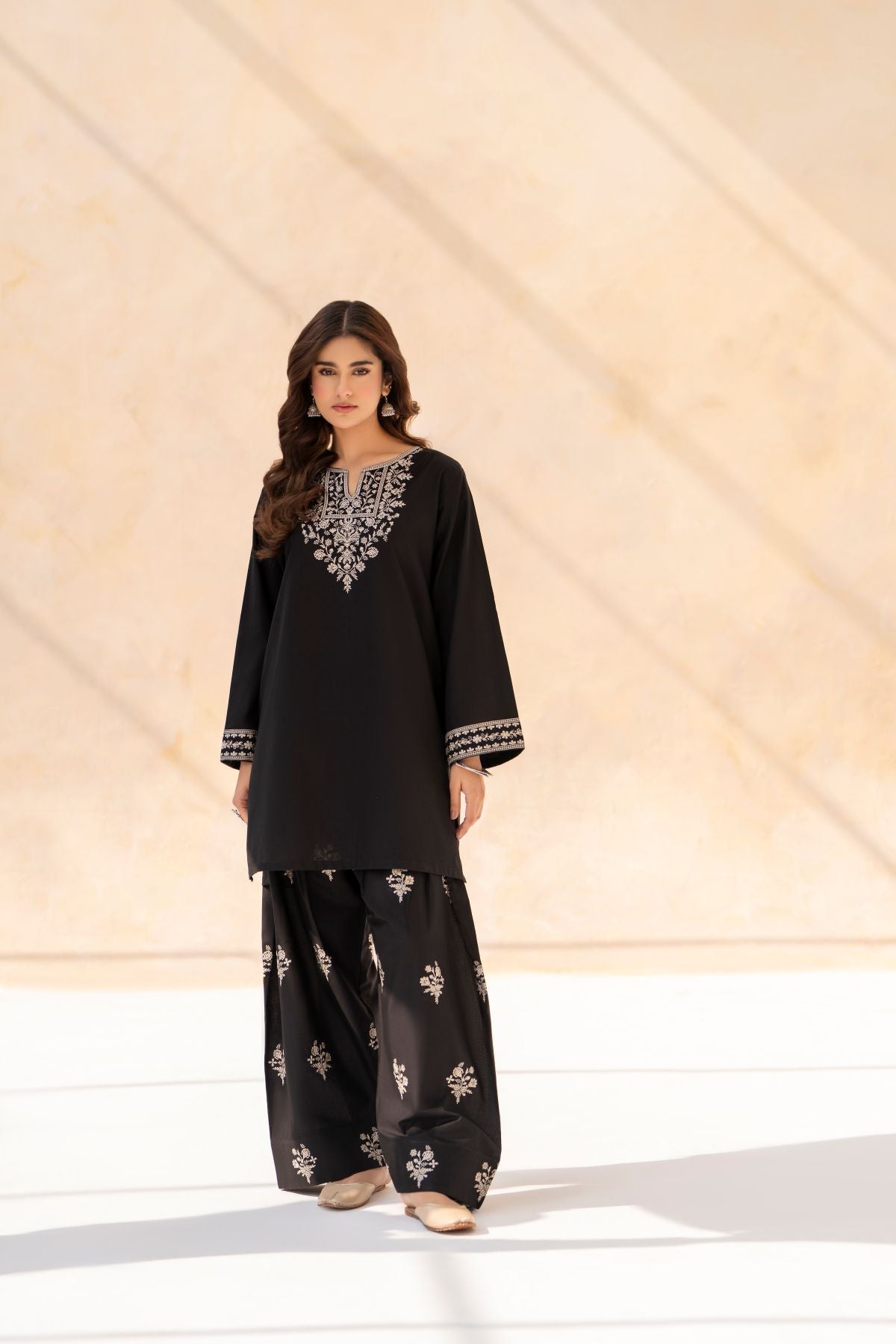 2PC Embroidered Lawn Suit