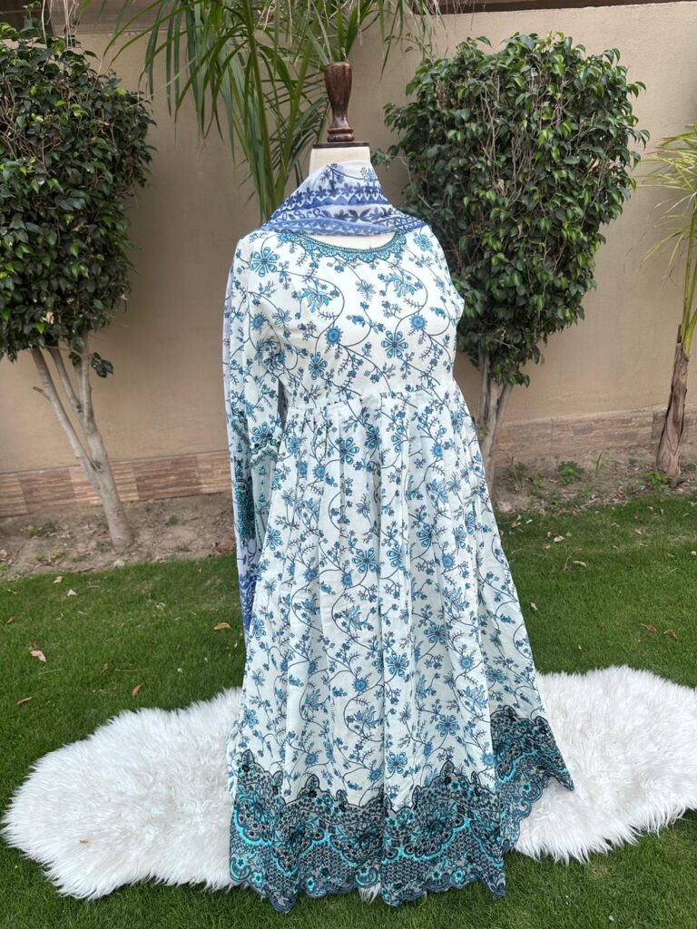 Pure lawn cotton fabric