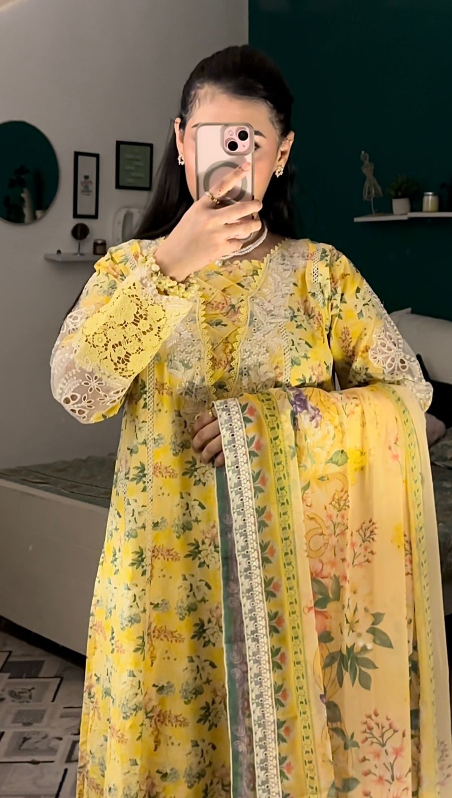 Elmira Pret – Noor-e-Sahar | Luxury Printed 3 Piece Frock