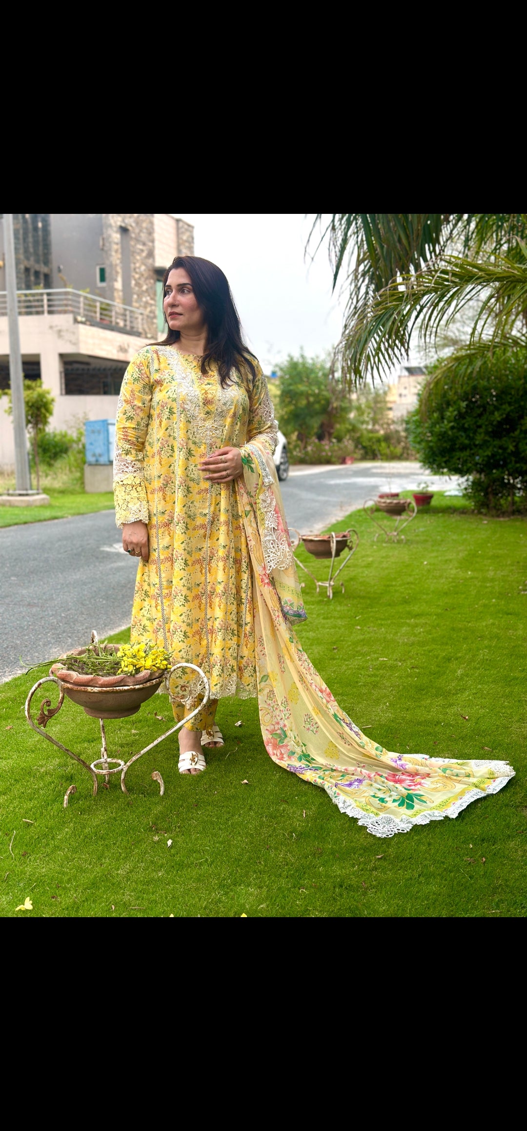 Elmira Pret – Noor-e-Sahar | Luxury Printed 3-Piece Frock