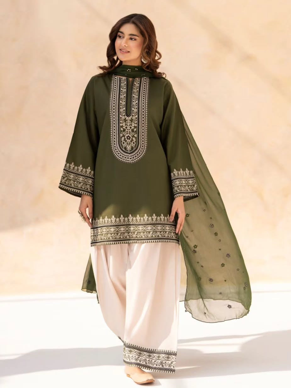 ROSHNI 2PC Embroidered Lawn Suit